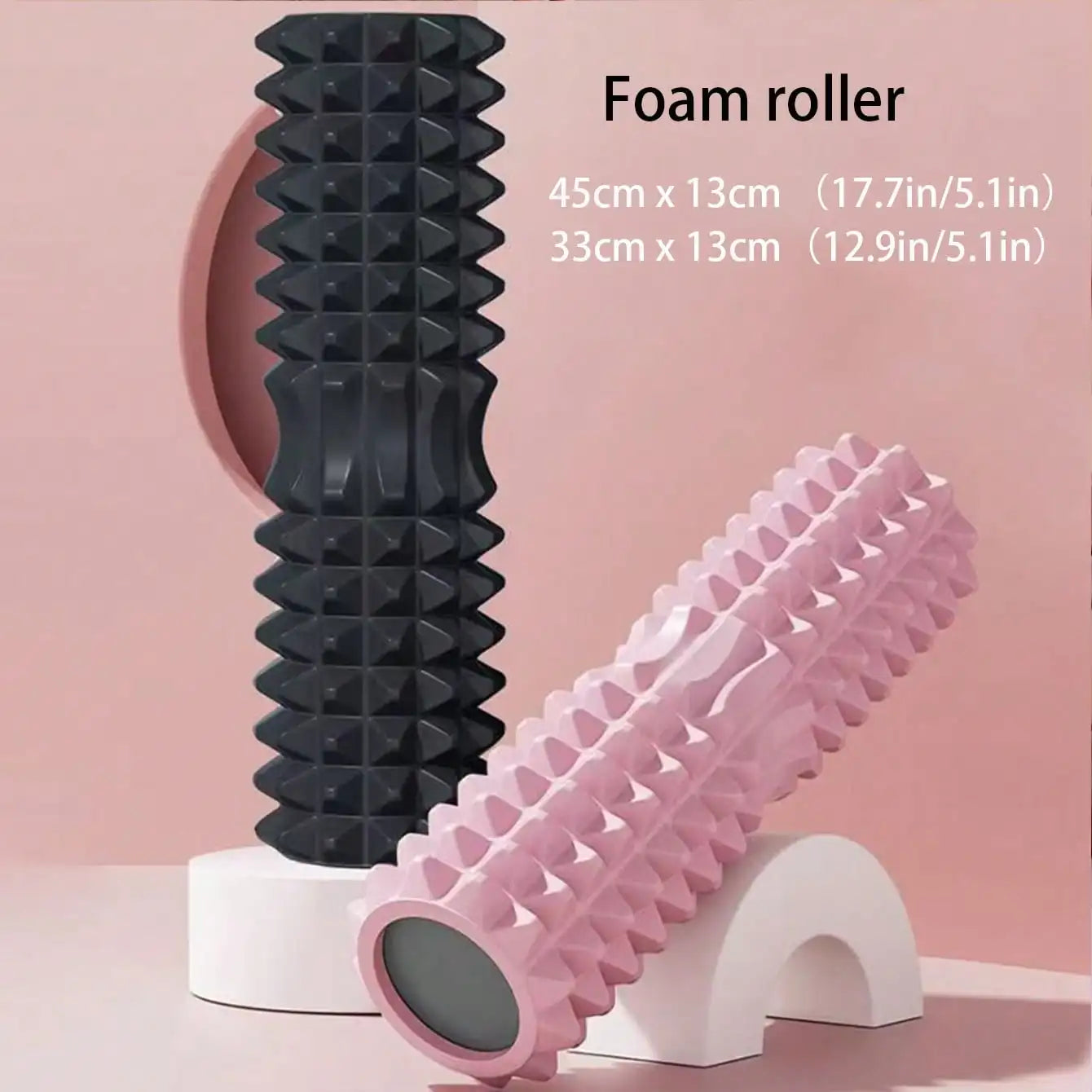 Zenat Crescent Foam Yoga & Pilates Exercise Roller