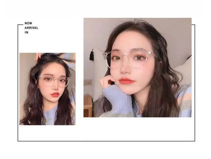 Glasses Ultralight Retro Transparent Frame Plain Men Women Fashion Glasses for Wedding Party Decorate Eyeglasses Fake Glasses