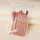Zenat 8-Piece Portable Soft Makeup Brush Set