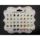 Zenat 18 Pairs Pearl Earrings – Lightweight Daily Wear