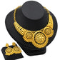 Zenat Luxury Indian style Jewelry Sets 24K Golden