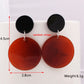 Zenat Brown Beer Bottle Pendant Drop Earrings for Women