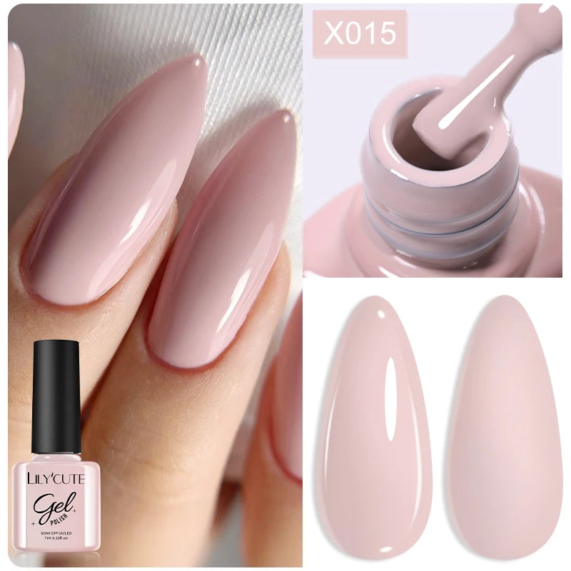 Zenat Red Autumn Winter Gel Nail Polish