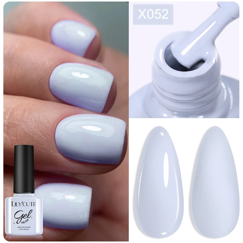 Zenat Red Autumn Winter Gel Nail Polish