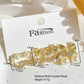Zenat Bow Fishtail Pearl Moon Earrings Set