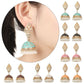 Zenat Bohemia Flower Pearl Bell Jhumka Earrings