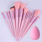 Zenat Professional Soft Fluffy Makeup Brush Set