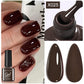 Zenat Red Autumn Winter Gel Nail Polish
