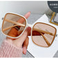 New Oversized Rectangle Sunglasses Women's Fashion Square Sun Glasses Men's Classic Vintage Eyewear UV400 Oculos De Sol