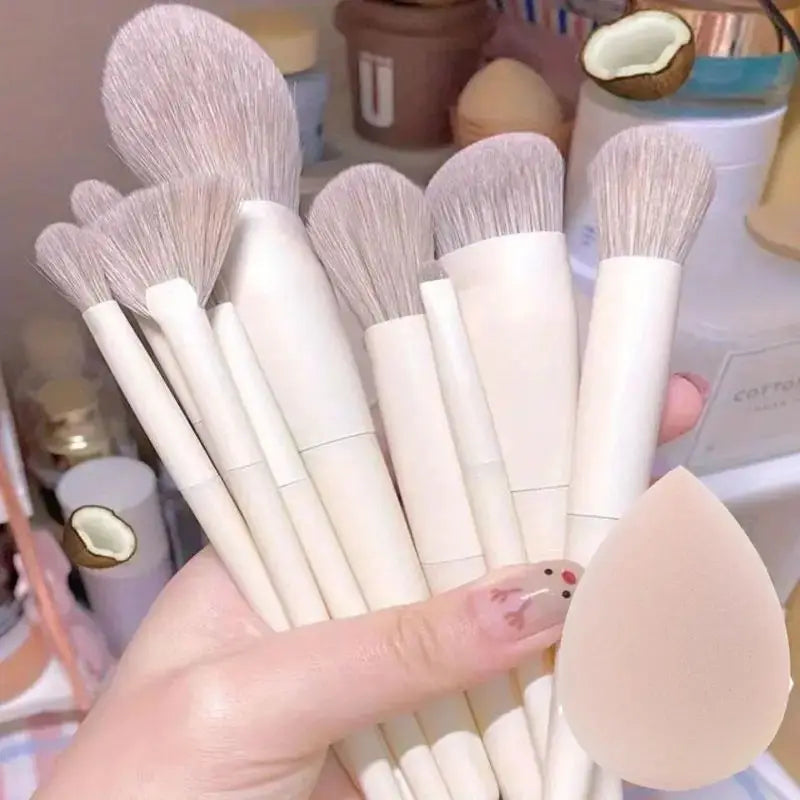 Zenat Professional Soft Fluffy Makeup Brush Set