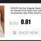 Zenat 8-Piece Chunky Mixed Metal Rings Set