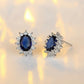 Zenat 925 Sterling Silver Princess Zircon Jewelry Set