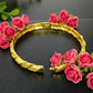 Dubai Style 24K Bangles For Women Wedding Adjustable