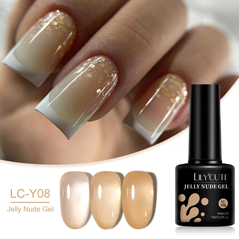 Zenat Translucent Jelly Gel Nail Polish