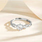 Zenat Vintage Hollow Zircon Adjustable Ring