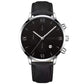 Zenat Geneva Wristwatch Alloy Case Leather