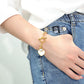 Zenat No Fade Stainless Steel Gold Plated Bracelet