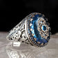 Zenat Colorful Green Cubic Zirconia Rings