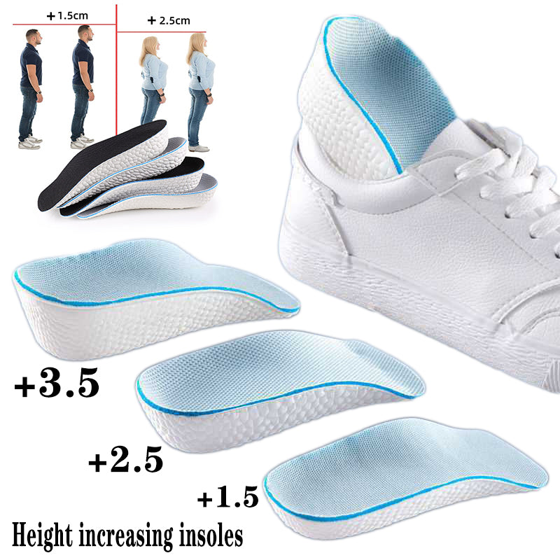 Zenat Height Increase Orthopedic Memory Foam Insoles