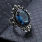 Zenat Colorful Green Cubic Zirconia Rings