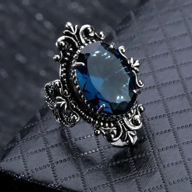 Zenat Colorful Green Cubic Zirconia Rings