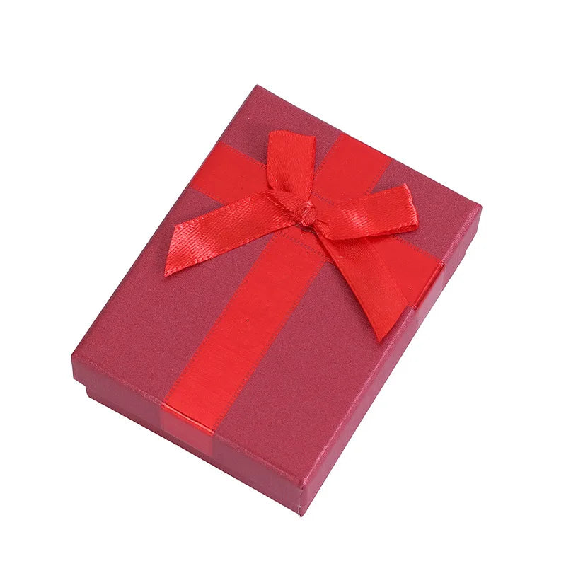 Jewelery Gift Box For Earrings Necklace Rings
