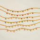 Zenat Vintage Round Zircon Tassel Pendant Necklace