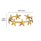 Shell Starfish 316L Stainless Steel Bangles for Women