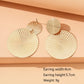 Zenat Bohemian Geometric Round Earrings for Women