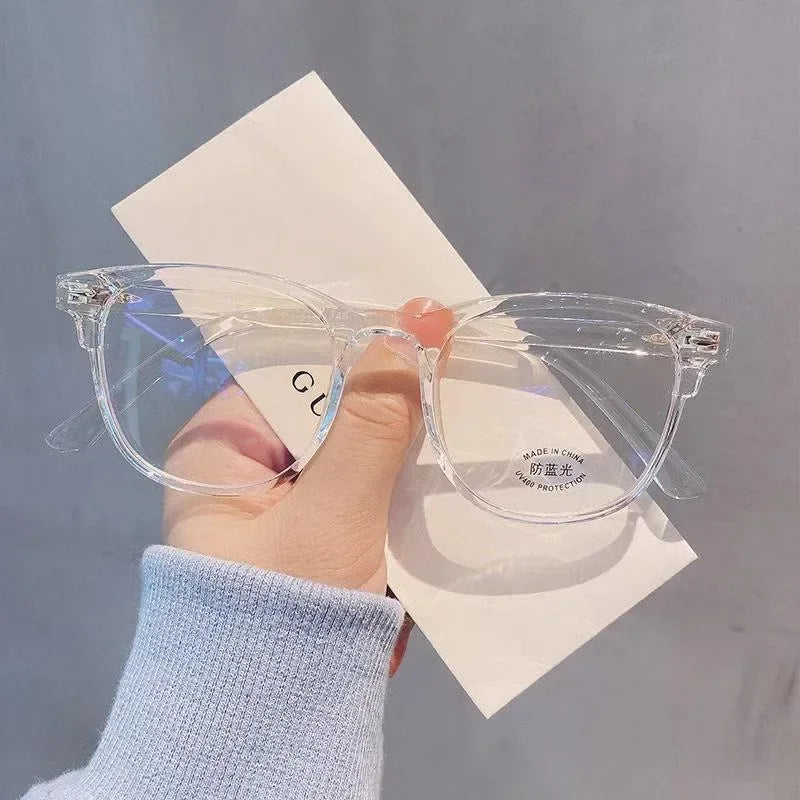Glasses Ultralight Retro Transparent Frame Plain Men Women Fashion Glasses for Wedding Party Decorate Eyeglasses Fake Glasses