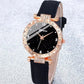 Zenat Luxury Rhinestone Women's Watch Bracelet Gift Set