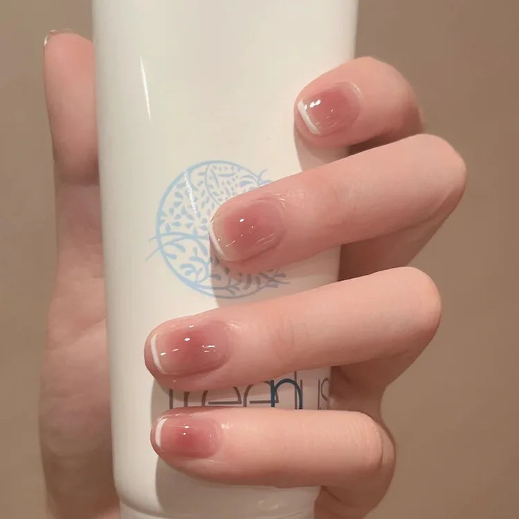 Zenat 24Pcs Glitter Diamond Press-On Nails