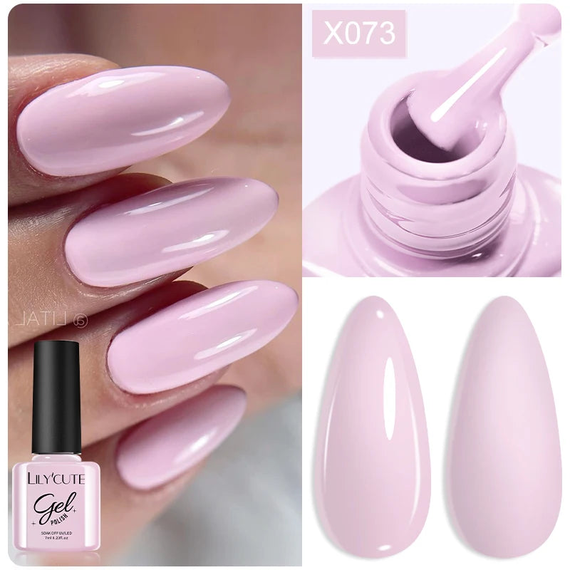 Zenat Red Autumn Winter Gel Nail Polish