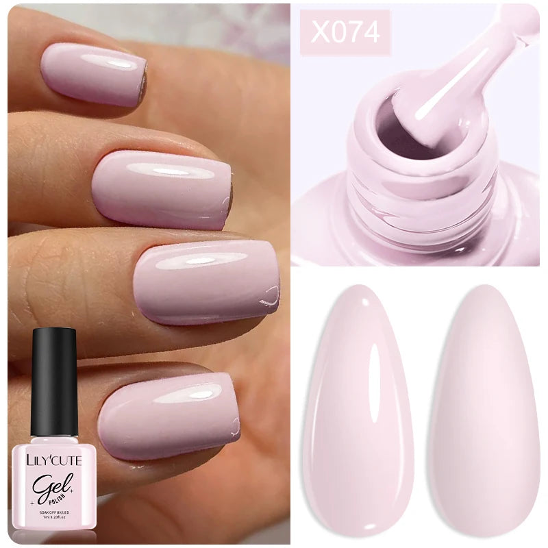 Zenat Red Autumn Winter Gel Nail Polish