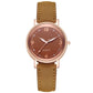 Light Luxury Luminous Quartz Wristwatches for Women Elegant Leather Band Analog Quartz Watches Casual Versatile Watches 스켈레톤 시계