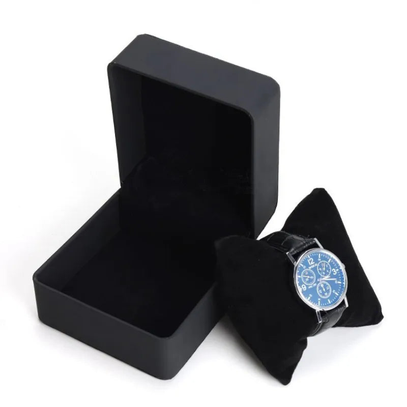 Black Box Leather for Bracelet or Watch