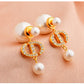 Zenat Elegant Pearl Earrings – Sweet Daily & Party Wear