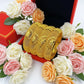 Bridal 24k Gold Color Round Bangles Adjustable