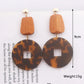 Zenat Brown Beer Bottle Pendant Drop Earrings for Women