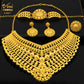 Zenat Luxury Indian style Jewelry Sets 24K Golden