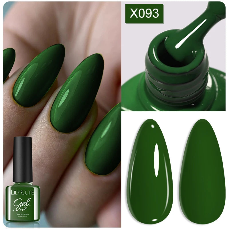 Zenat Red Autumn Winter Gel Nail Polish