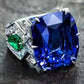 Zenat Colorful Green Cubic Zirconia Rings