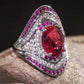 Zenat Colorful Green Cubic Zirconia Rings