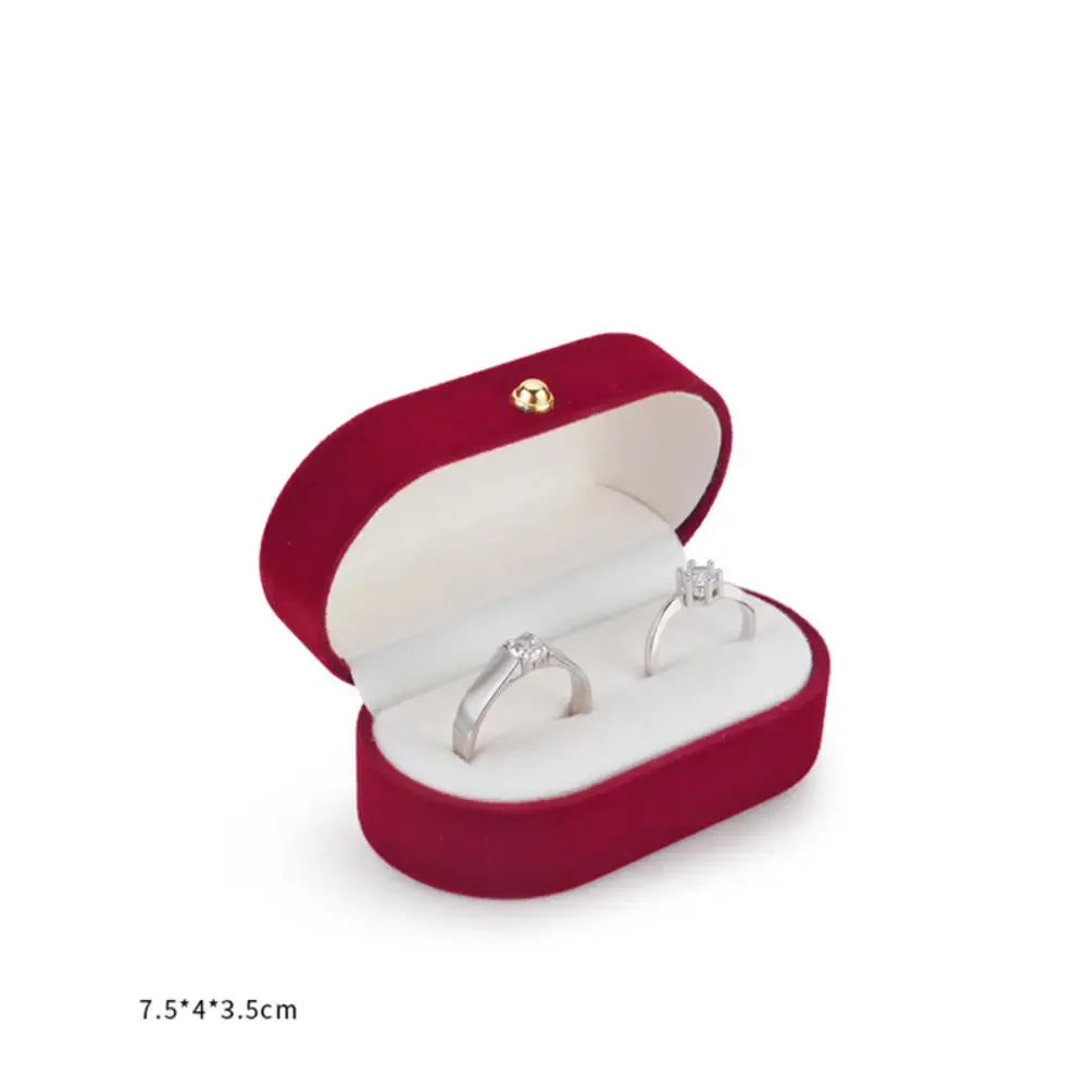 Double Slot Ring Box High End