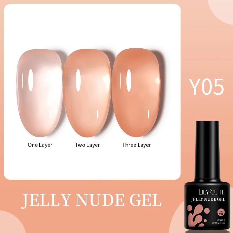 Zenat Red Autumn Winter Gel Nail Polish