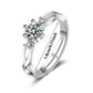 Zenat Vintage Hollow Zircon Adjustable Ring