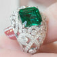 Zenat Sparkling Crystal Zircon Women's Ring