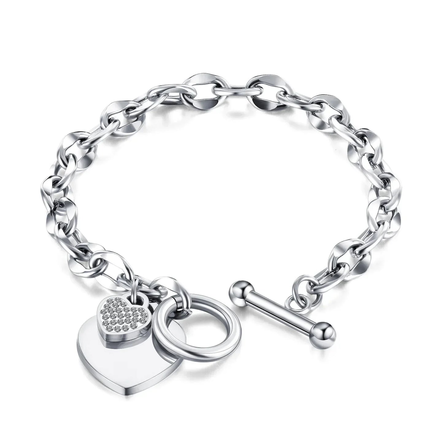 Zenat No Fade Stainless Steel Gold Plated Bracelet