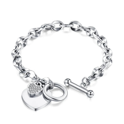 Zenat No Fade Stainless Steel Gold Plated Bracelet
