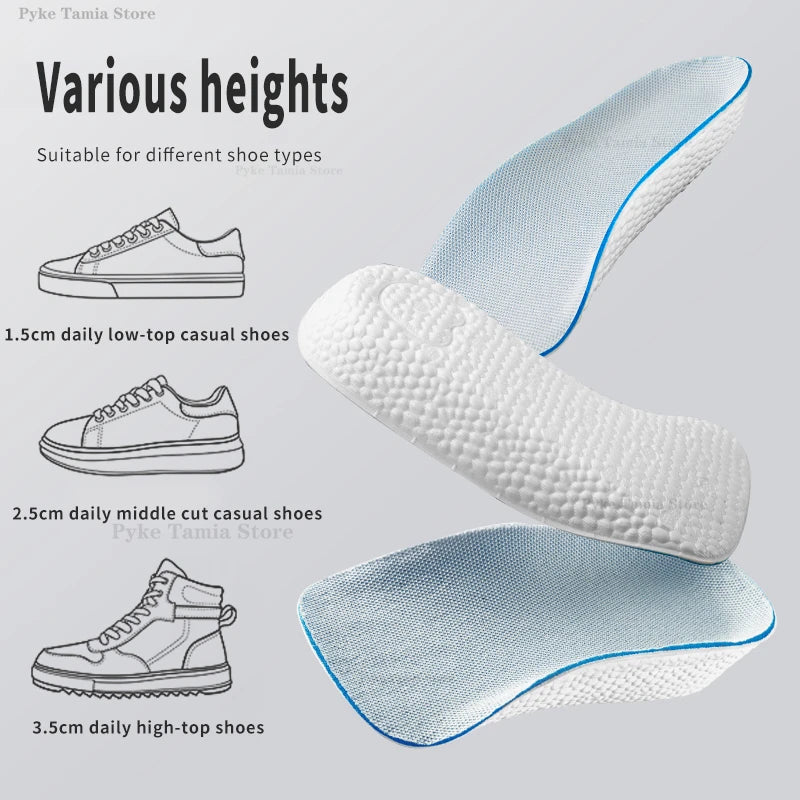 Zenat Height Increase Orthopedic Memory Foam Insoles